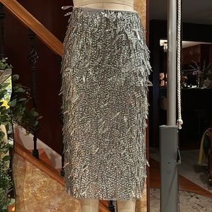 Anthro Sequin Skirt 🪩